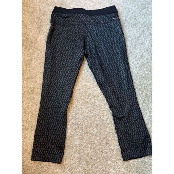 Nike Just Do It Fearless Women's Workout Leggings Honeycomb Pattern - Picture 7 of 9